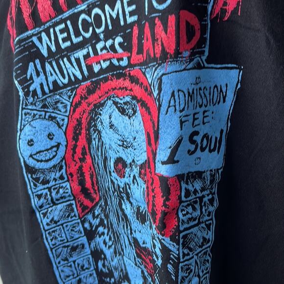 Hauntless Hauntland Graphic Tee Black Large - Picture 4 of 7